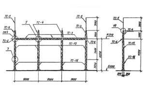 Ячейковый портал стальной ПСЛ-110Я7, серия .407.2-162 выпуск 1
