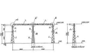 Ячейковый портал стальной ПС-330Я4, серия 3.407.9-149 выпуск 2
