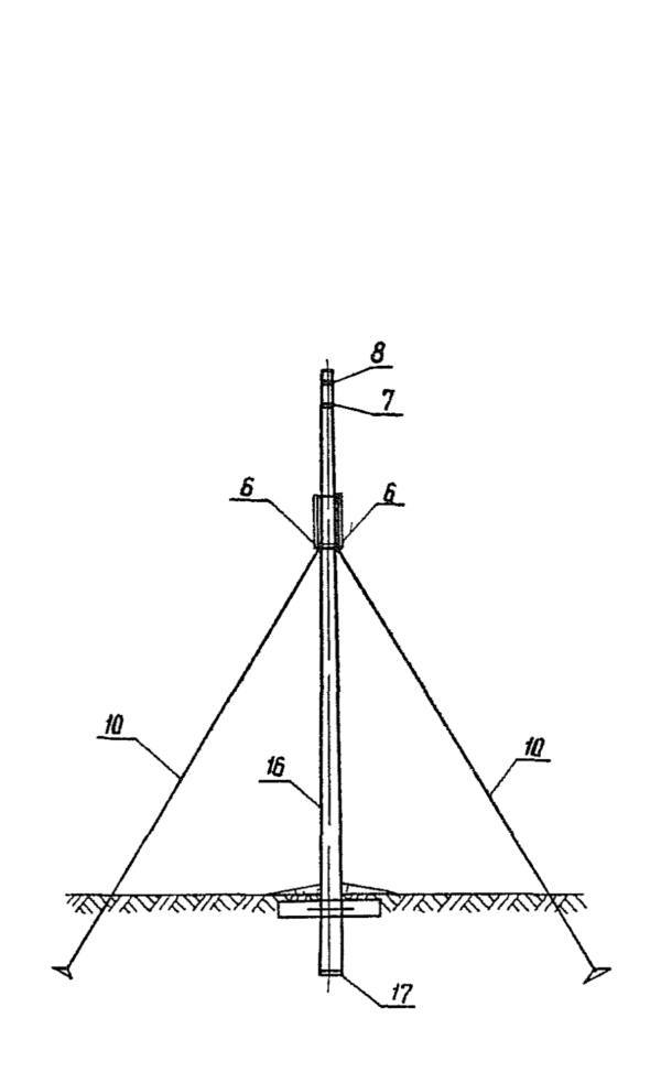 Анкерно-угловая опора 1,2 УБ 110-5 (Исп.01), серия 3.407.1-151, выпуск 1