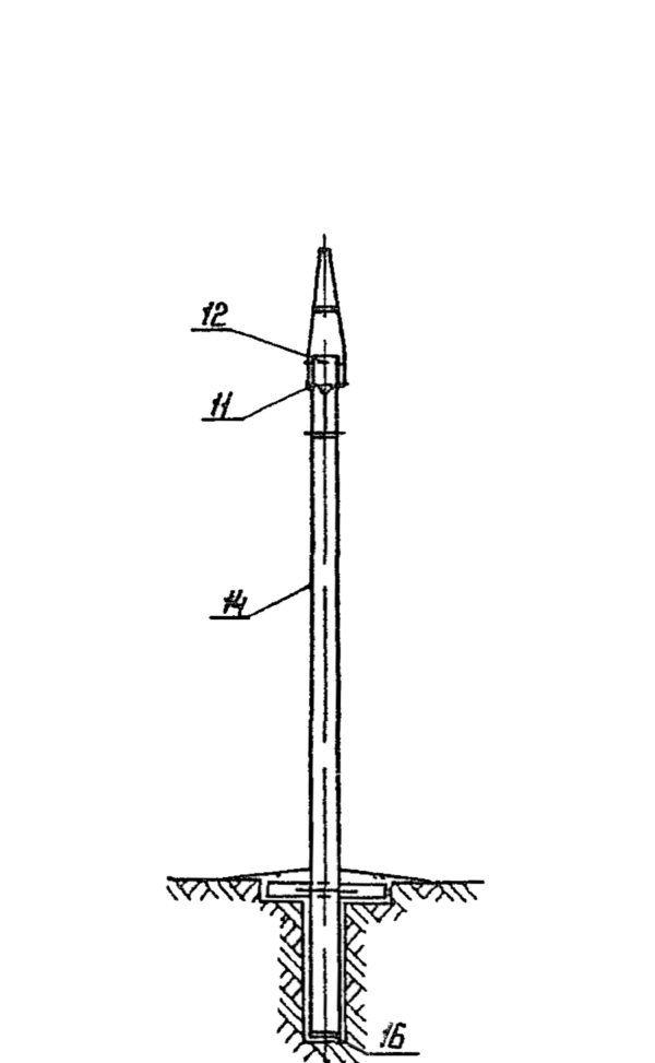Анкерно-угловая опора 1,2 УБ 110-9 (Исп.01), серия 3.407.1-151, выпуск 1
