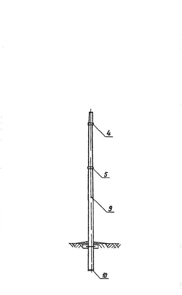 Анкерно-угловая опора 1,2 УБ 220-1 (Исп.01), серия 3.407.1-151, выпуск 1